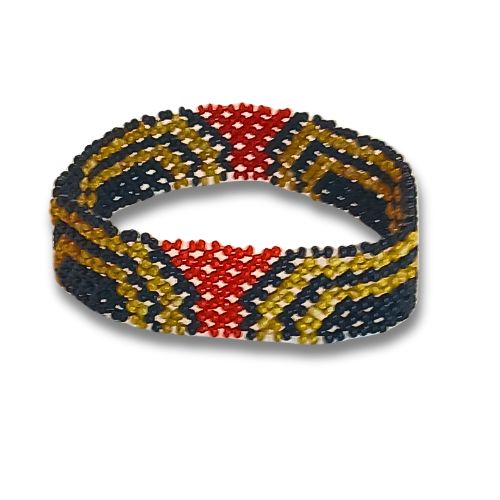 Pulseira de Miçangas Arte Indígena Fina | Waura | 1237