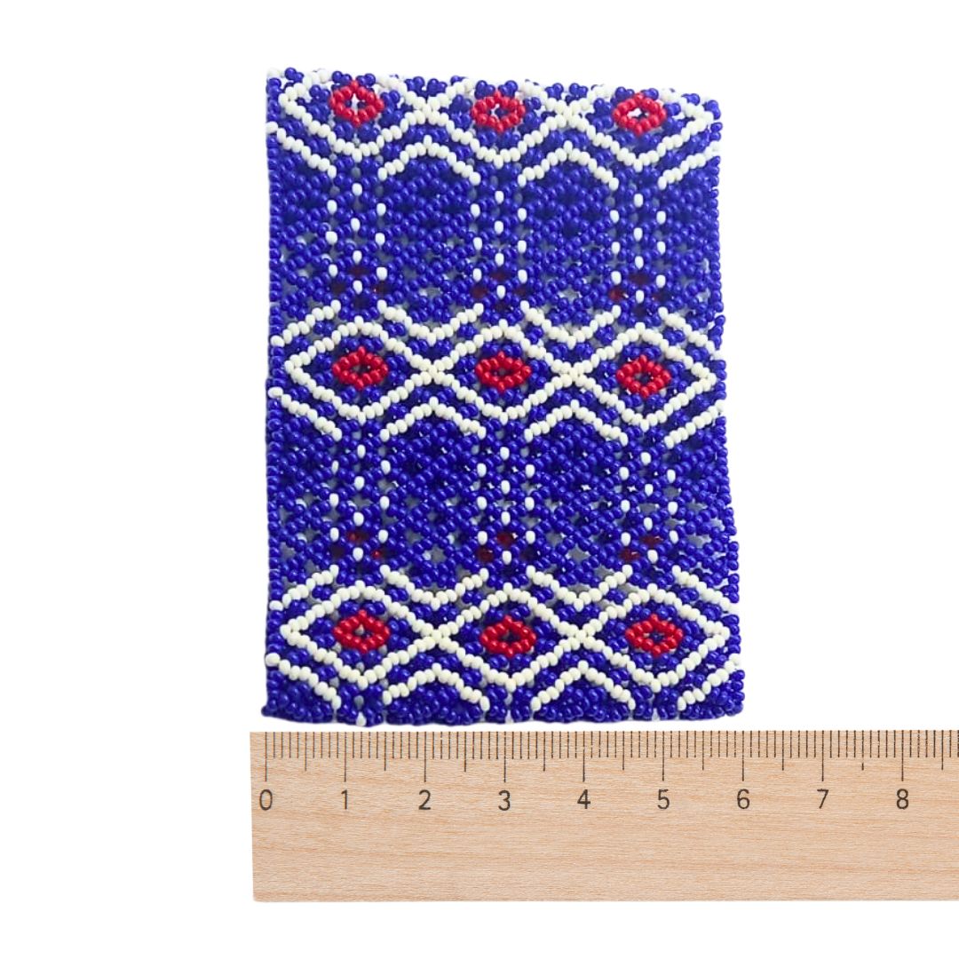 Pulseira de Miçangas Arte Indígena Elástica | Waura | 953
