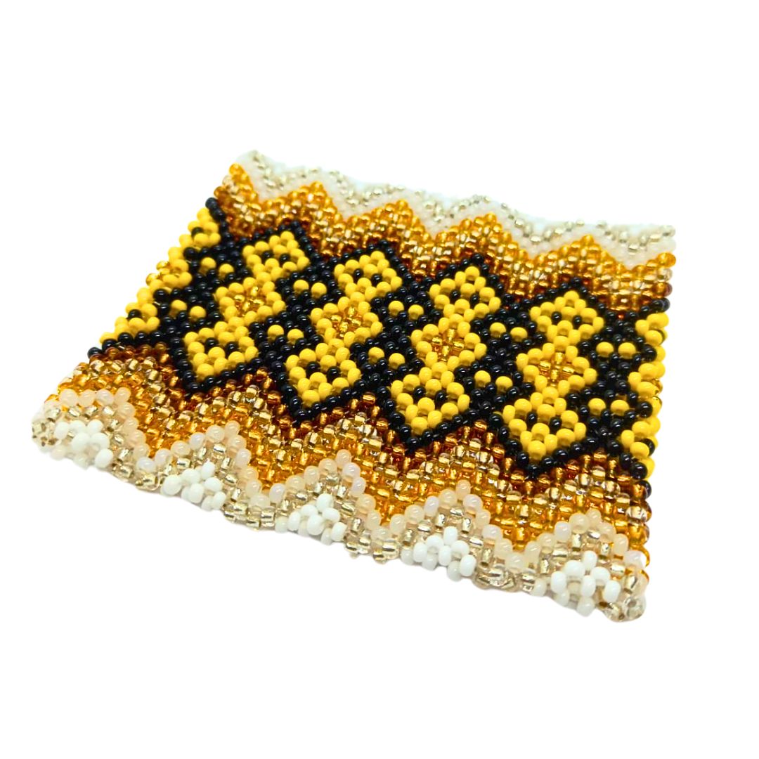 Pulseira de Miçangas Arte Indígena | Etnia Yawanawa | 1163
