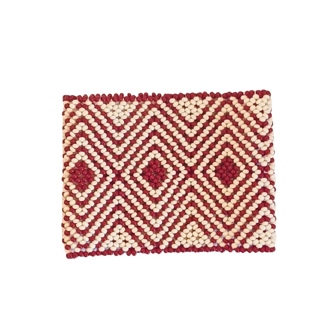 Pulseira De Miçangas Arte Indígena Elástica | Waura | 991