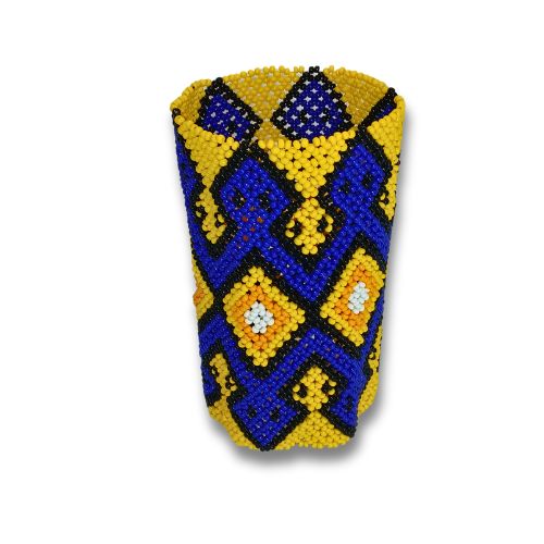 Pulseira de Miçangas Arte Indígena Elástica | Fulni-O | 1283