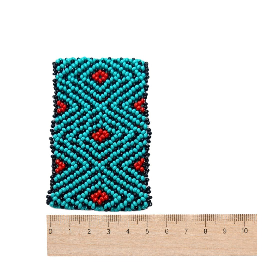 Pulseira de Miçangas Arte Indígena Elástica | Waura | 995