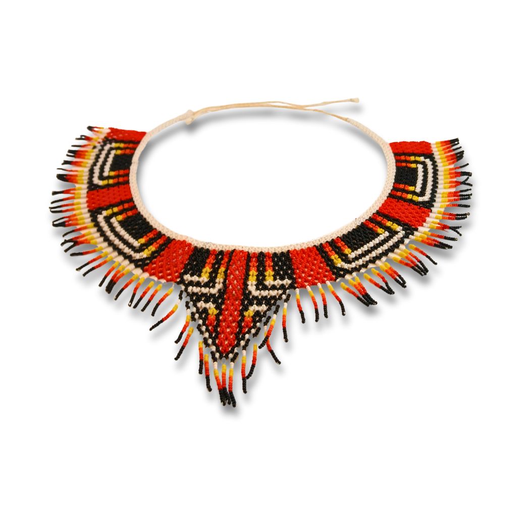 Colar de Miçangas Arte Indígena Fenix | Fulni-ô| 1533