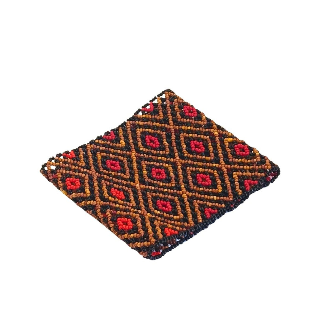 Pulseira De Miçangas Arte Indígena Elástica |waura| 1231