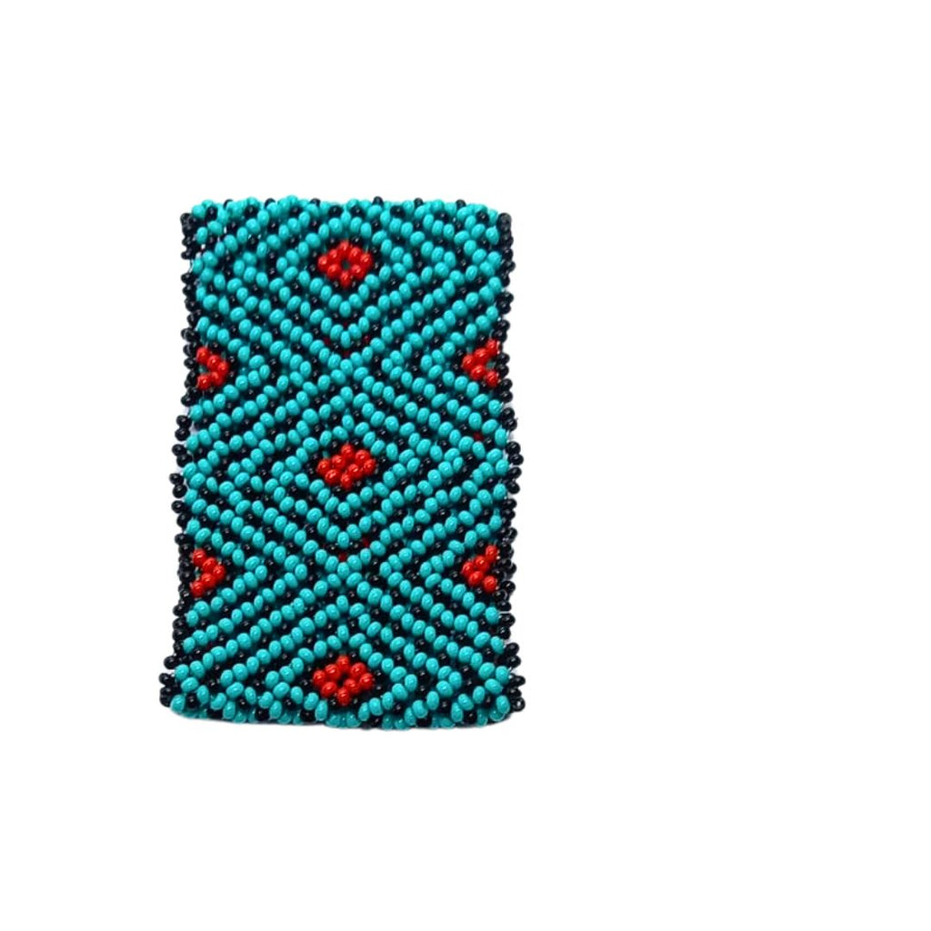 Pulseira de Miçangas Arte Indígena Elástica | Waura | 995