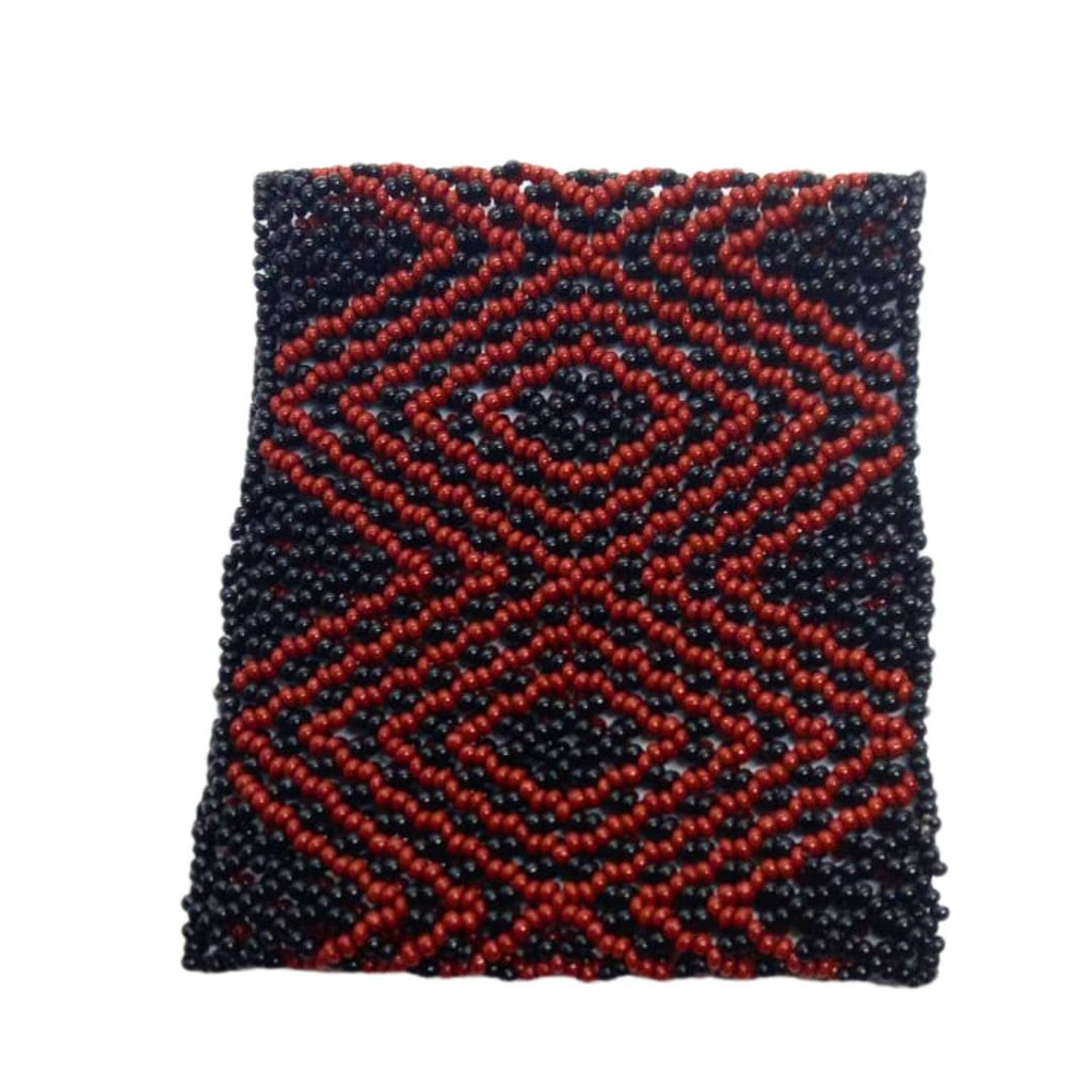 Pulseira de Miçangas Arte Indígena Elástica | Etnia Kaxinawa | 1183