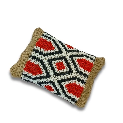 Pulseira de Miçangas Arte Indígena Elástica |Waura| 1389