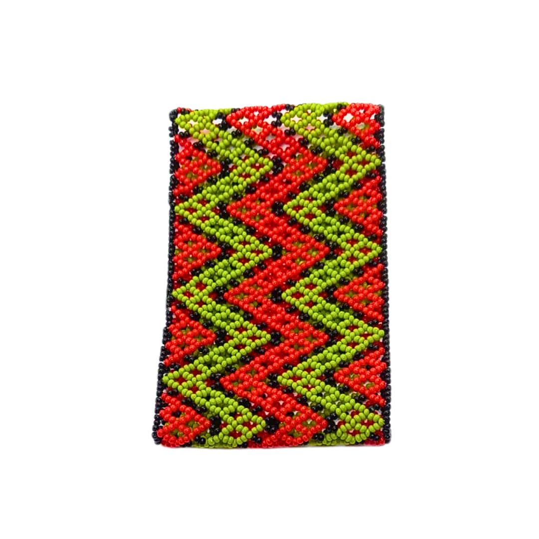 Pulseira de Miçangas Arte Indígena Elástica | Waura | 977