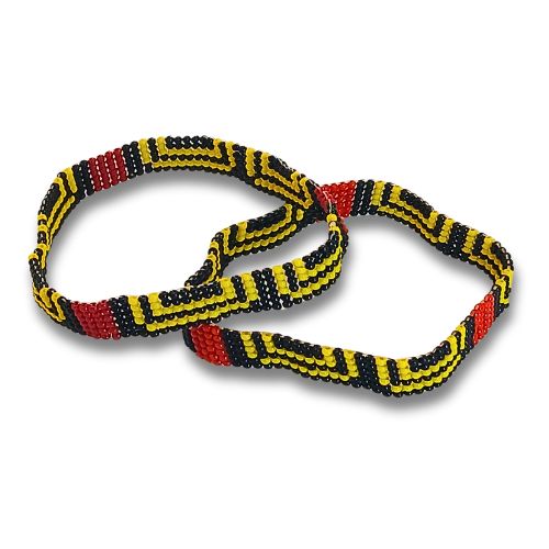 Pulseira de Miçangas Arte Indígena Fina | Waura | 12550