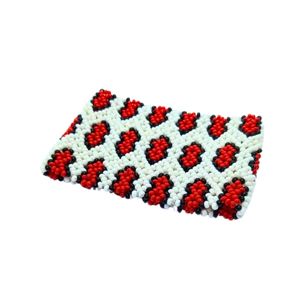 Pulseira de Miçangas Arte Indígena Elástica | Waura | 981