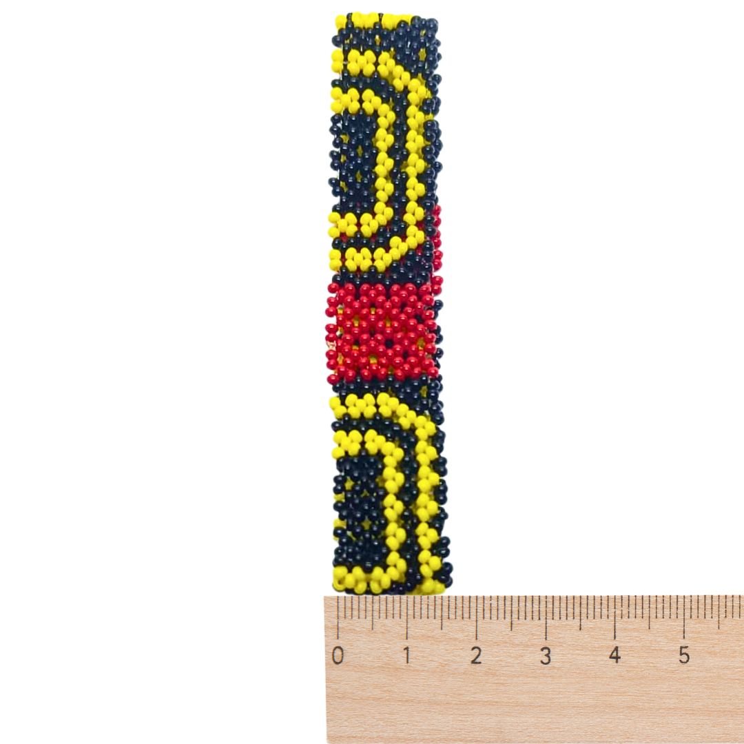 Pulseira de Miçangas Arte Indígena Fina | Waura | 1105