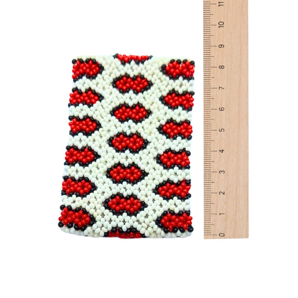 Pulseira de Miçangas Arte Indígena Elástica | Waura | 981