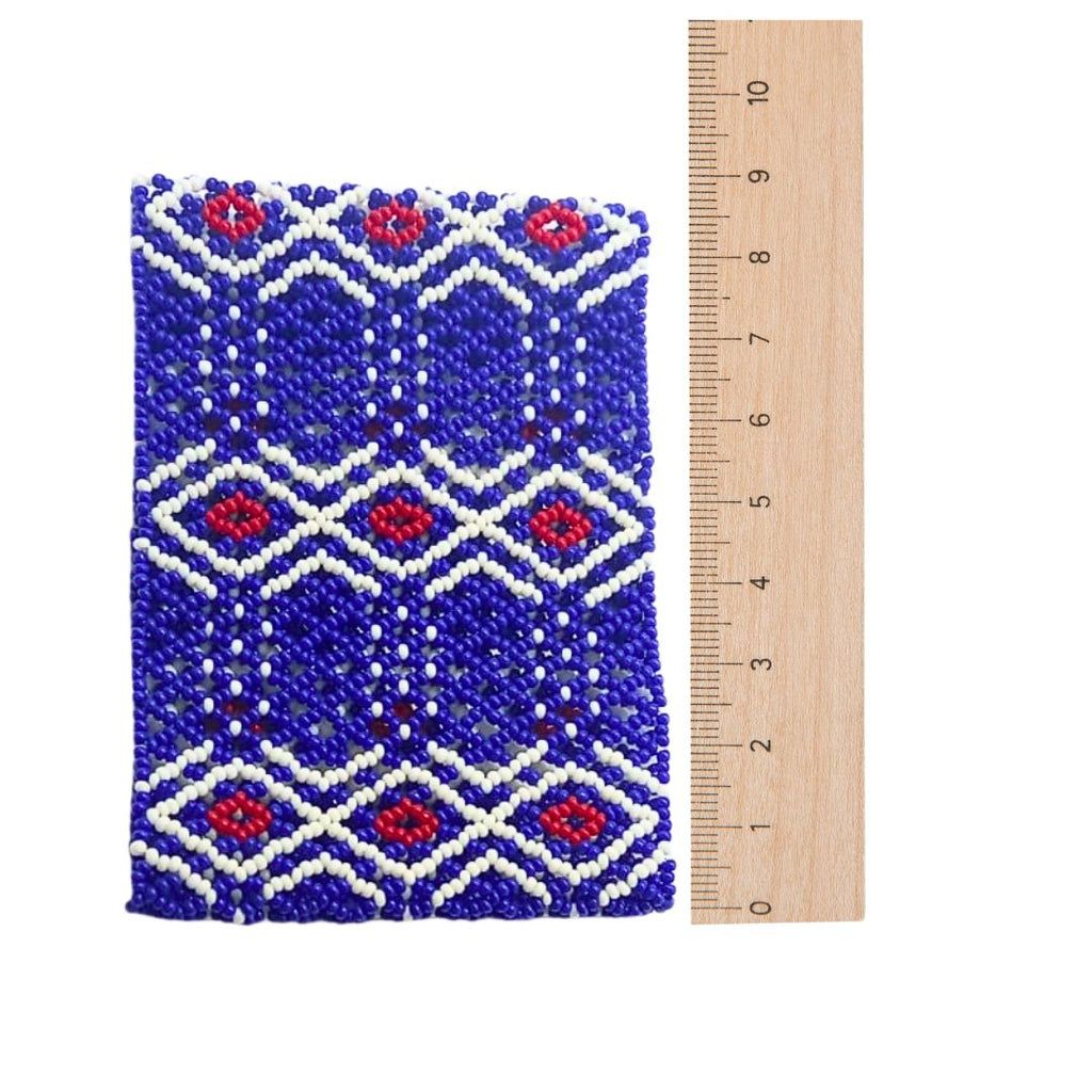Pulseira de Miçangas Arte Indígena Elástica | Waura | 953