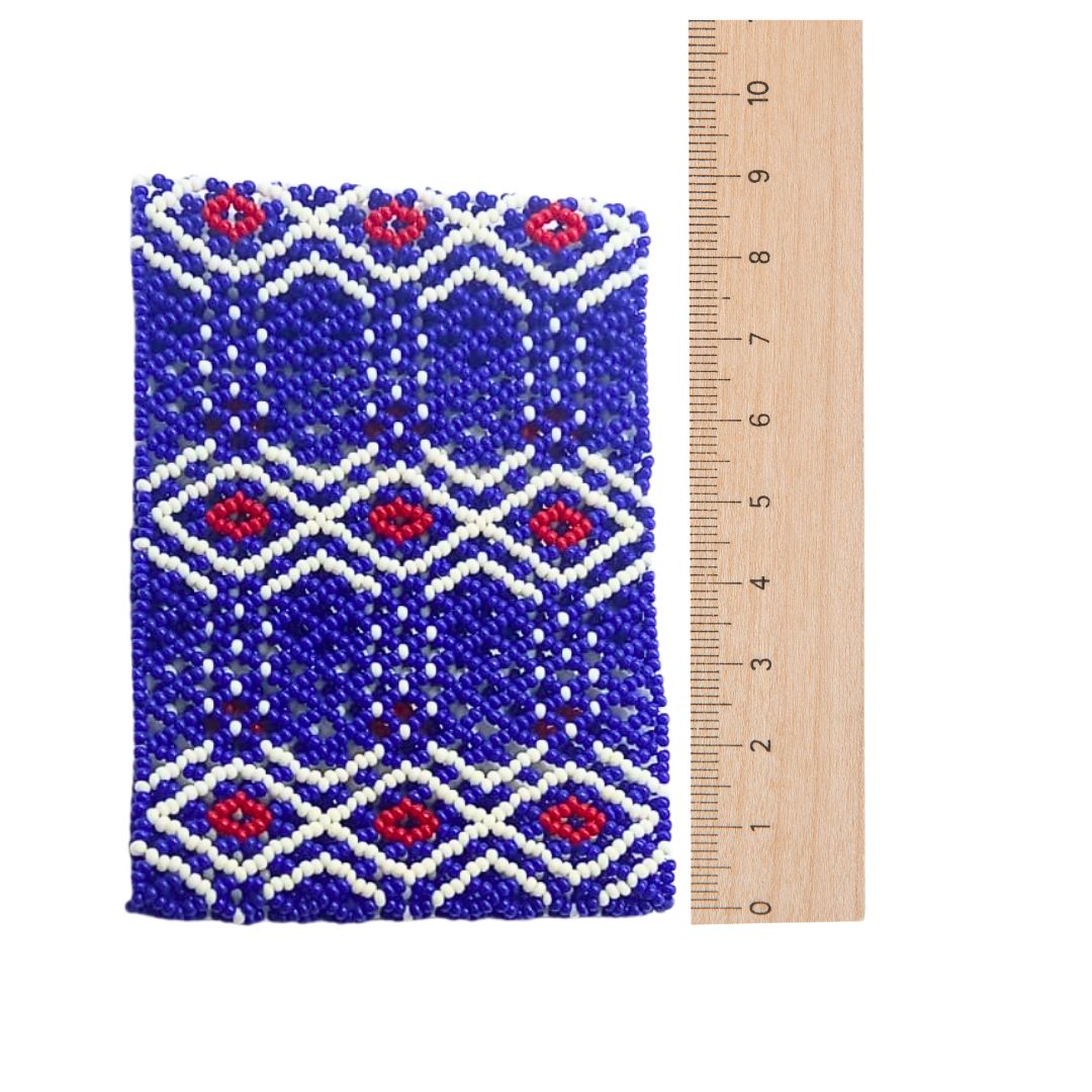 Pulseira de Miçangas Arte Indígena Elástica | Waura | 953
