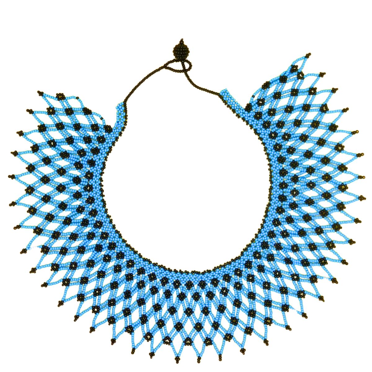 Colar de Miçangas Arte Indigena  Rainha |Waura| 1425