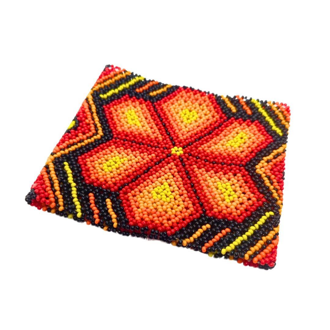 Pulseira de Miçangas Arte Indígena Elástica | Etnia Kaxinawa | 1187
