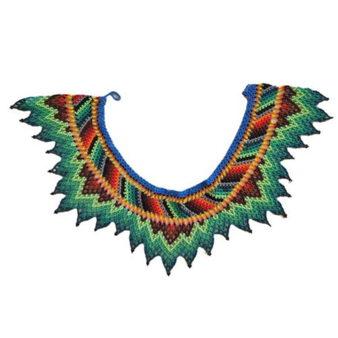 Colar de Miçangas Arte Indígena Estrela |Kuntanawa| 437