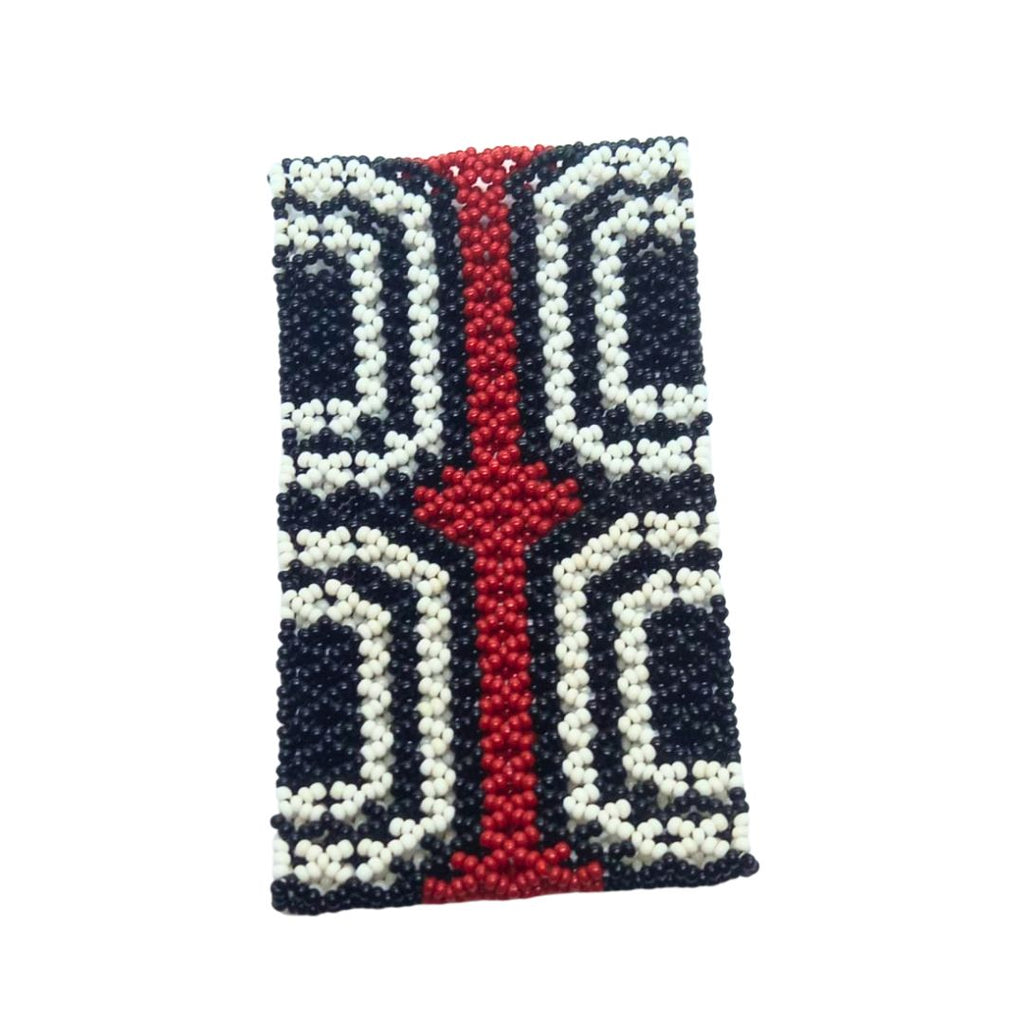 Pulseira de Miçangas Arte Indígena Elástica |Waura| 1229