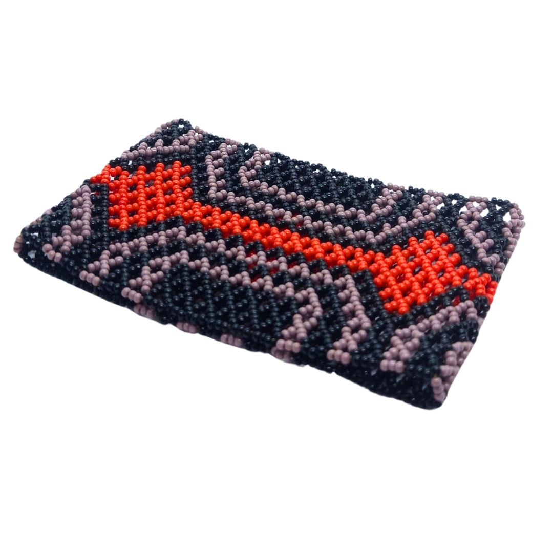 Pulseira de Miçangas Arte Indígena Elástica |Waura| 1219