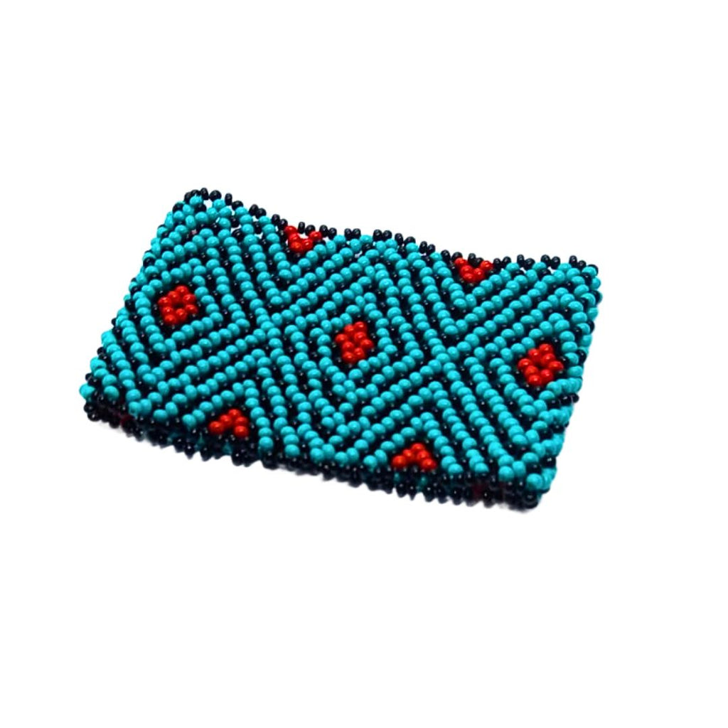 Pulseira de Miçangas Arte Indígena Elástica | Waura | 995