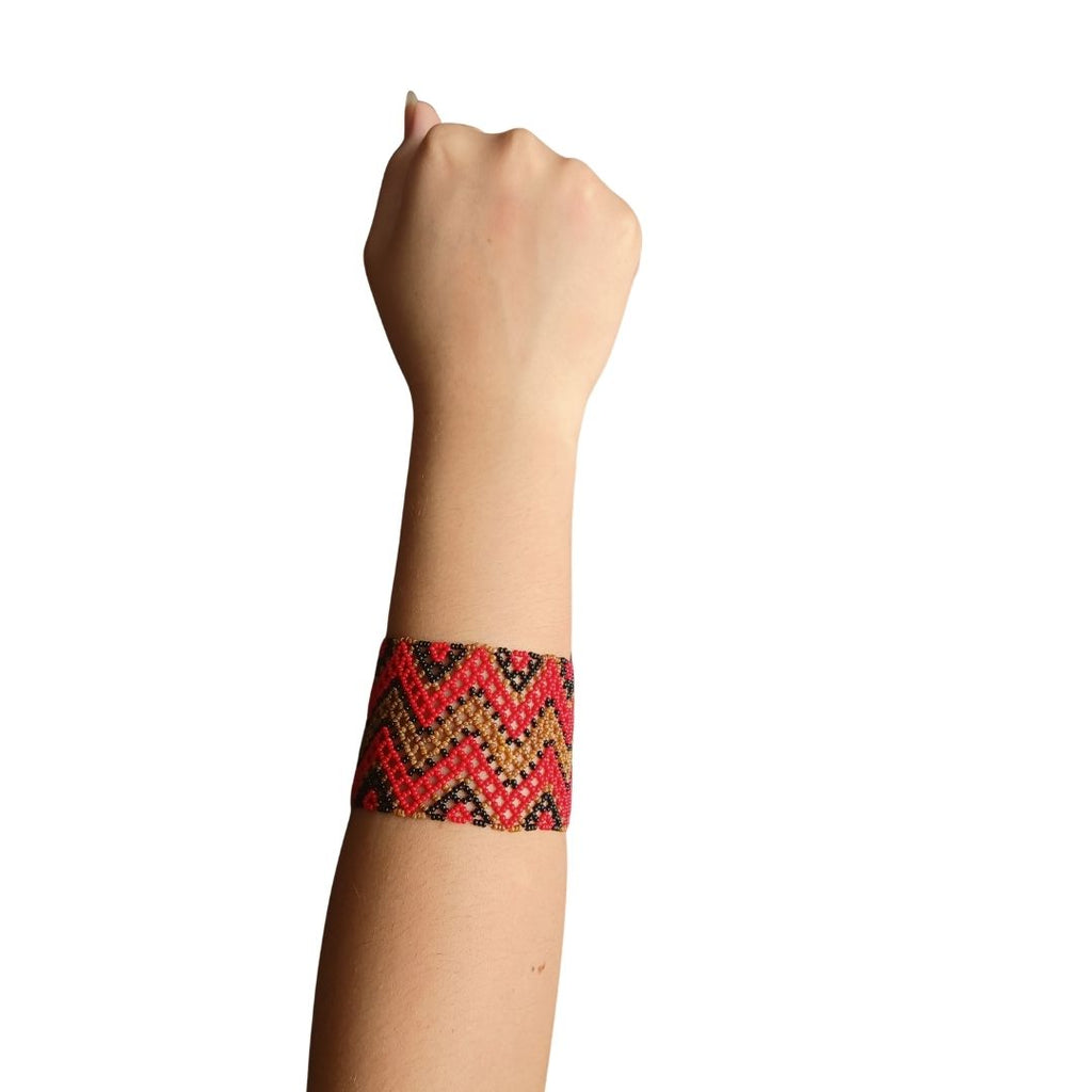 Pulseira Indígena Elástica | Waura | 983