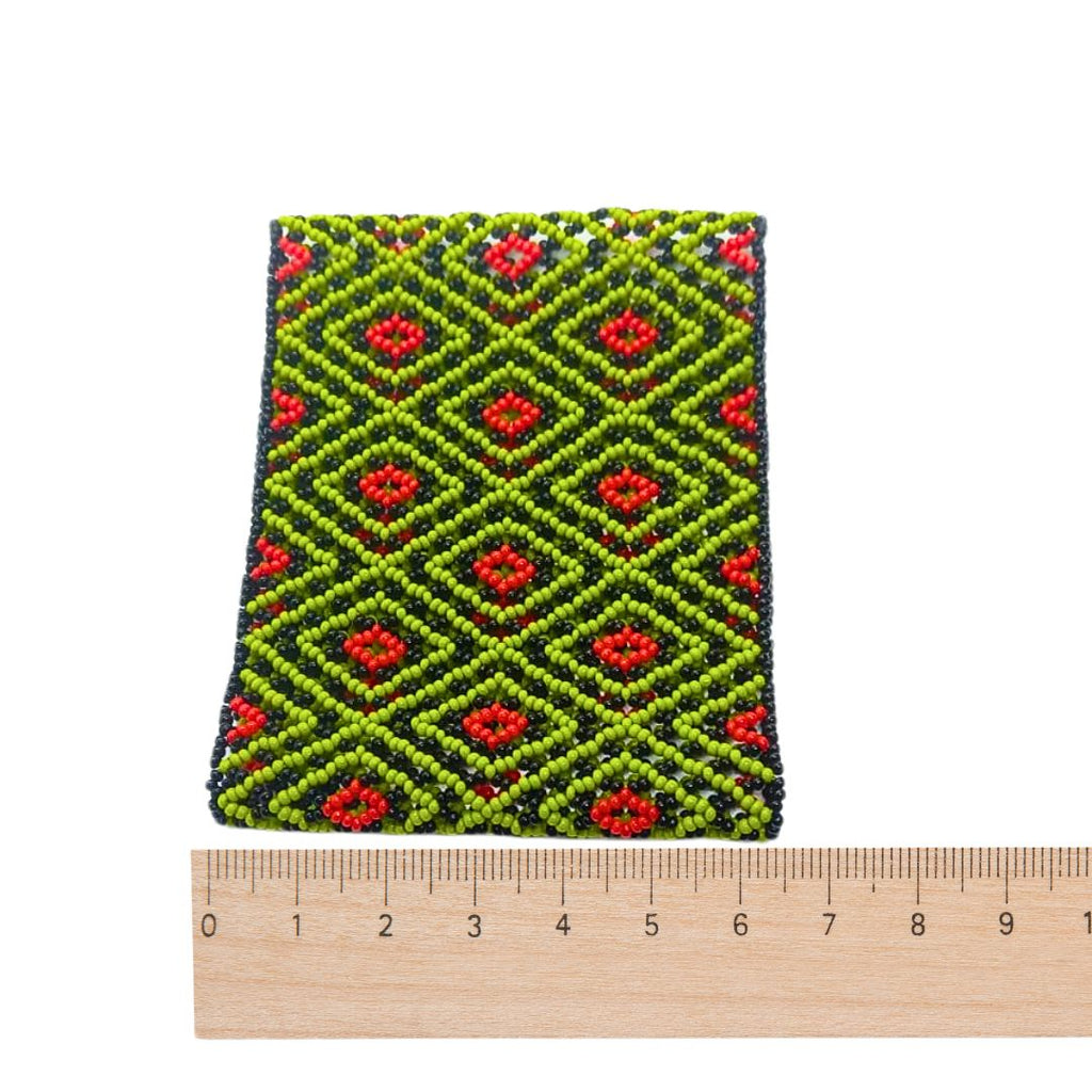 Pulseira de Miçangas Arte Indígena Elástica | Waura | 969