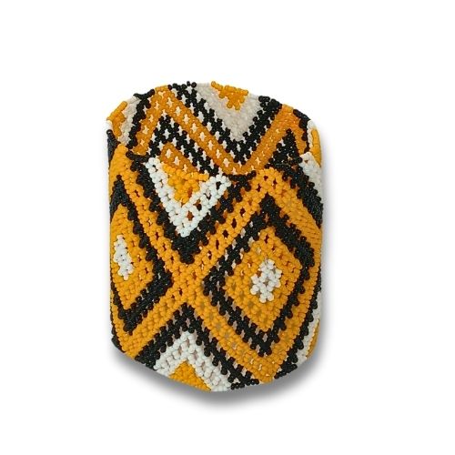 Pulseira de Miçangas Arte indígena Elástica | Waura | 967