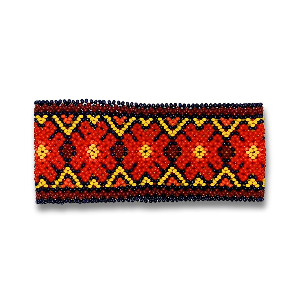 Pulseira de Miçangas Arte Indígina | Canela | 132117