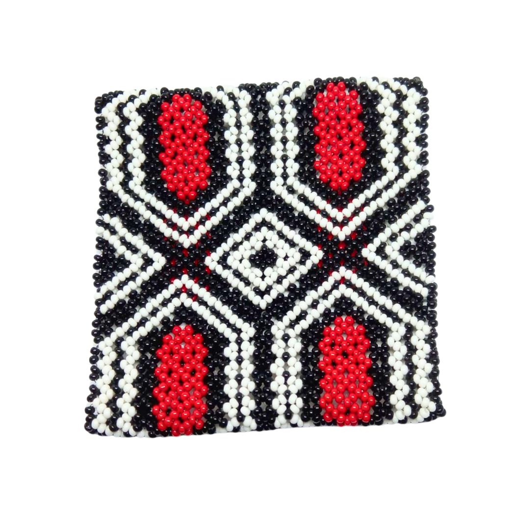 Pulseira de Miçangas Arte Indígena Elástica | Fulni-O | 1289