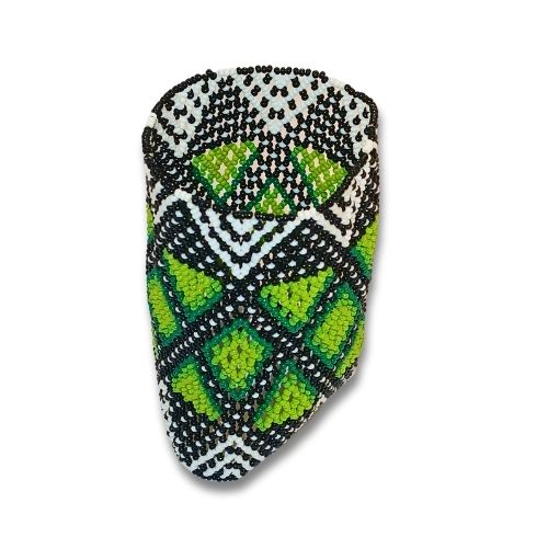Pulseira de Miçangas Arte Indígena Elástica |Waura| 1401