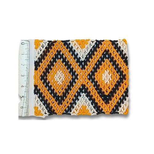 Pulseira de Miçangas Arte indígena Elástica | Waura | 967