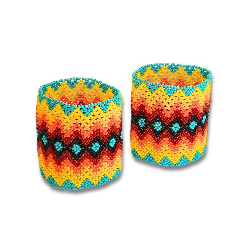 Pulseira Dupla | Fulni-Ô | 419 - 1 Unid.