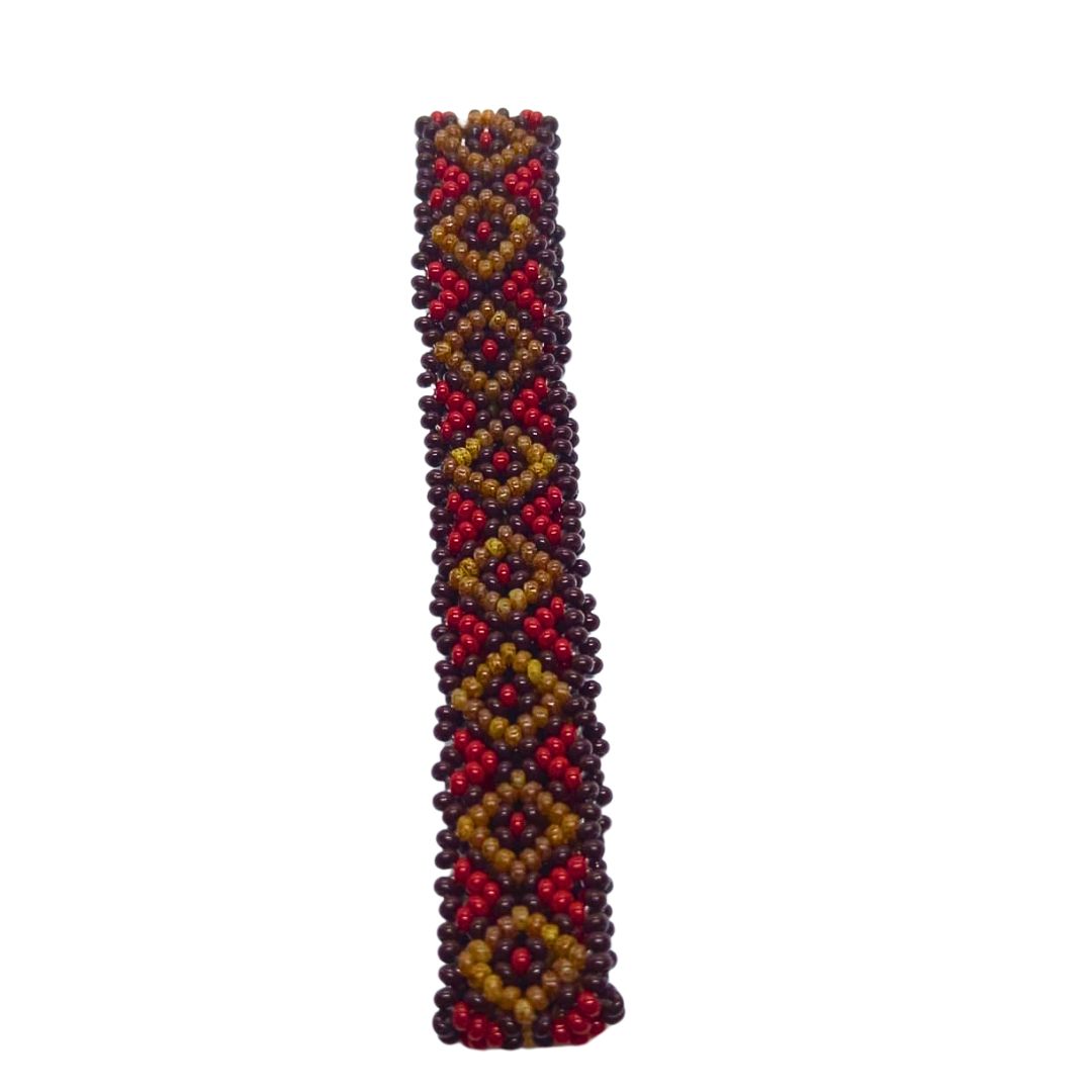 Pulseira de Miçangas Arte Indígena Fina | Waura | 1239