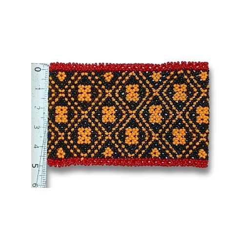 Pulseira de Miçangas Arte Indígena Elástica |Waura| 1227