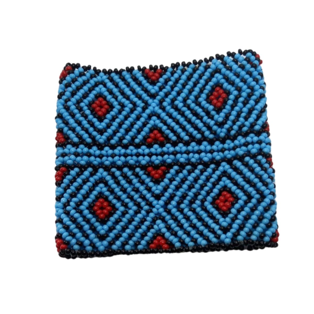 Pulseira de Miçangas Arte Indígena Elástica | Fulni-O | 1309