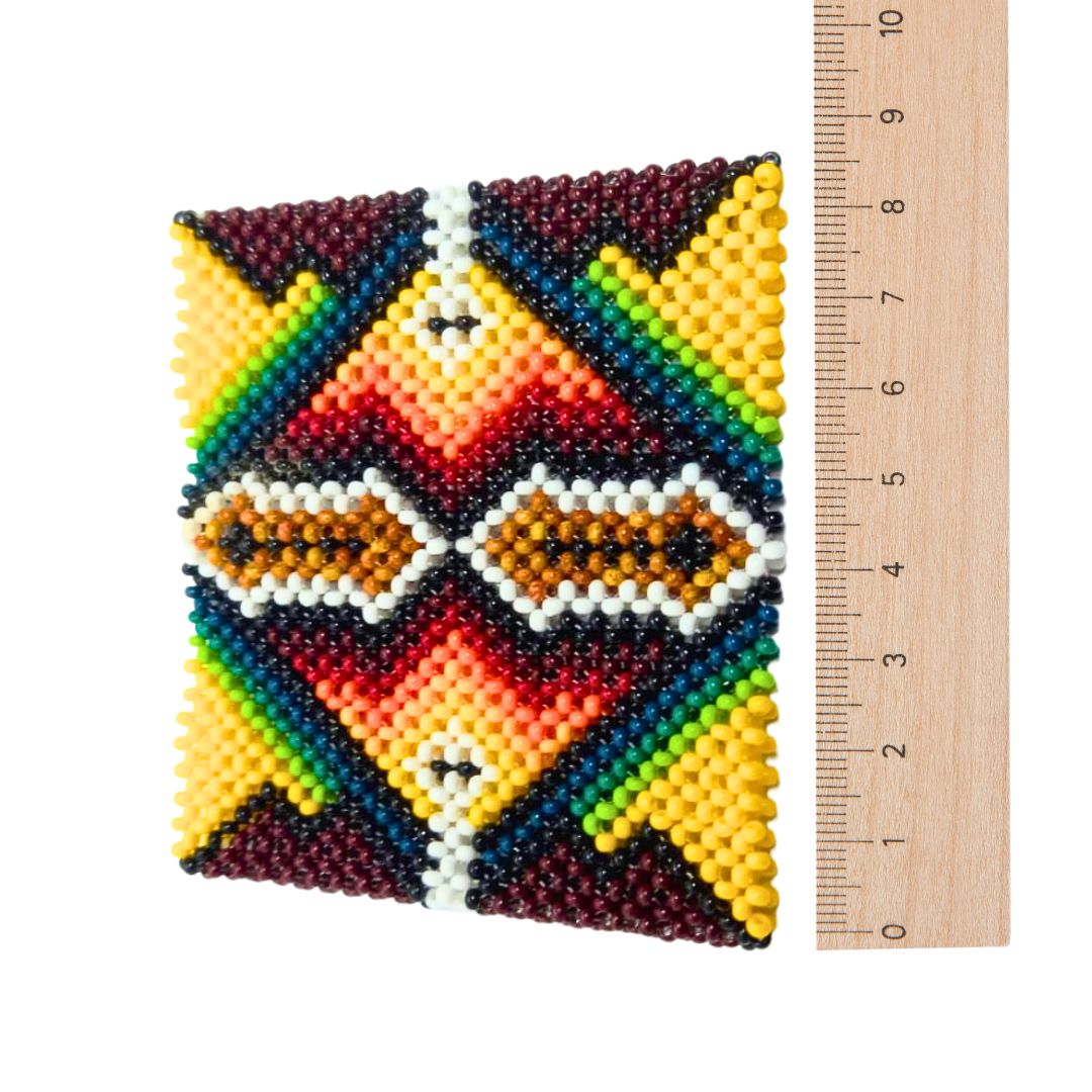 Pulseira de Miçangas Arte Indígena | Etnia Yawanawa | 1169