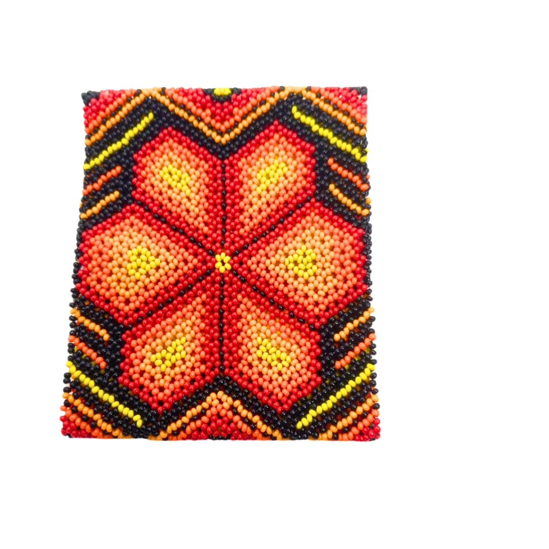Pulseira de Miçangas Arte Indígena Elástica | Etnia Kaxinawa | 1187