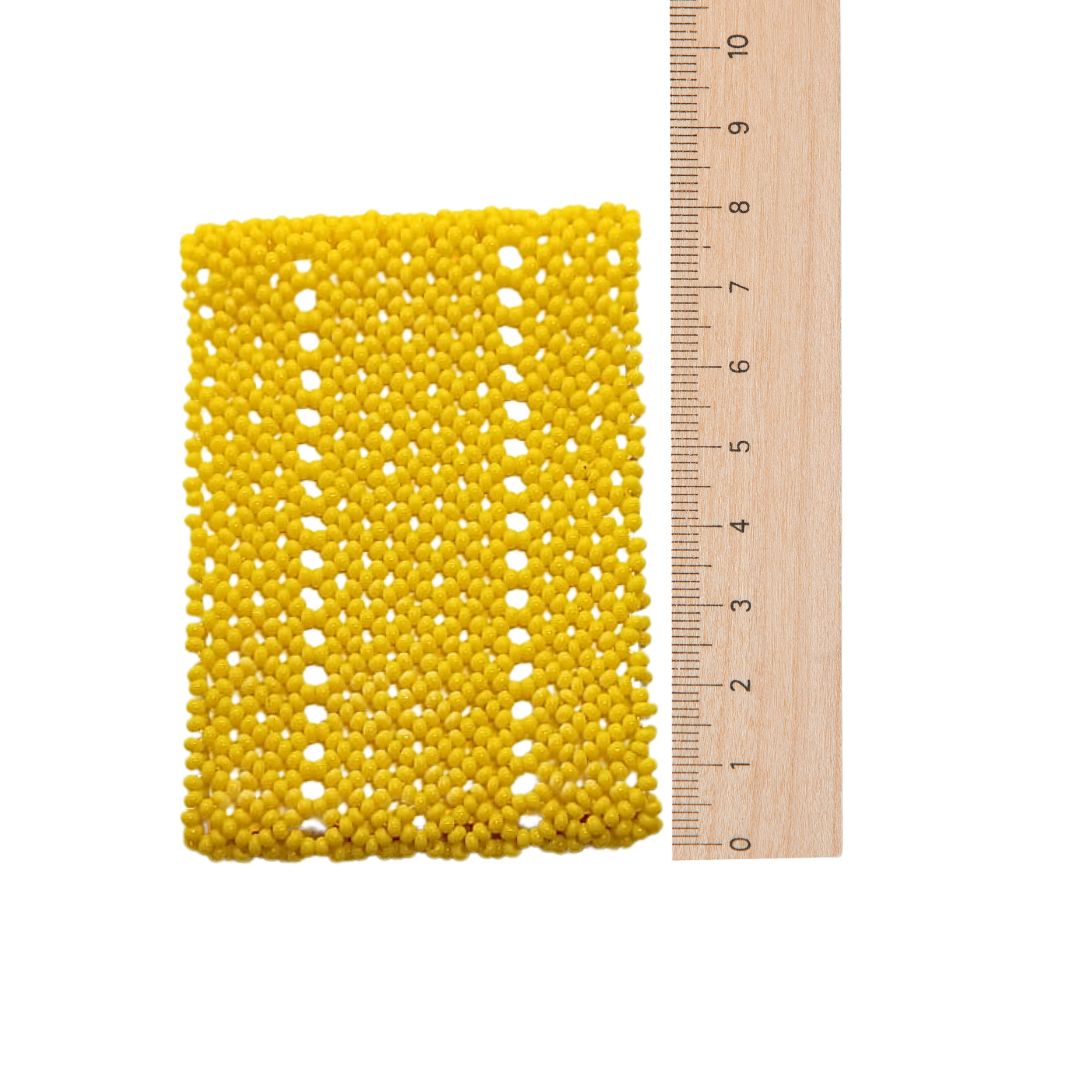 Dupla Pulseira de Miçangas Indígena Elástica | Fulni-Ô | 1027