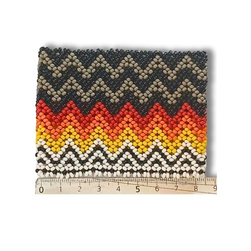 Pulseira De Miçangas Arte Indígena Elástica |waura| 1215