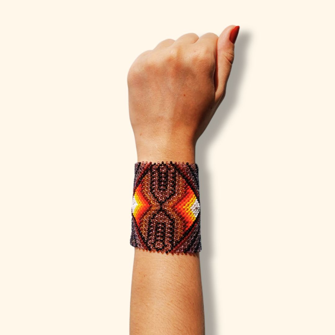 Pulseira de Miçangas Arte Indígena | Etnia Yawanawa | 1167