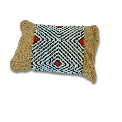 Pulseira De Miçangas Arte Indígena Elástica |waura| 1217