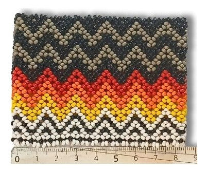 Pulseira De Miçangas Arte Indígena Elástica |waura| 1215