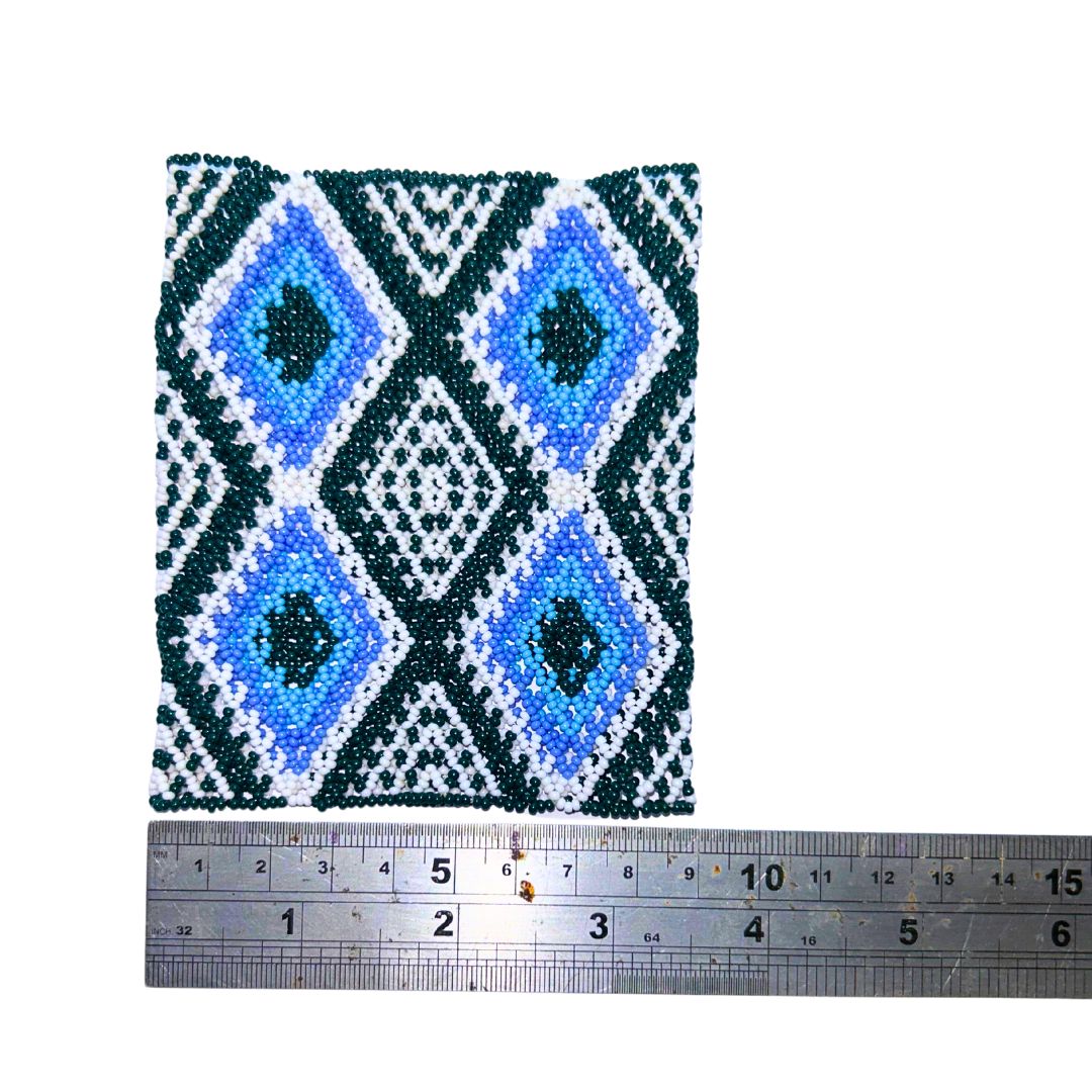 Pulseira de Miçangas Arte Indígena Elastica | Etnia Waura | 921