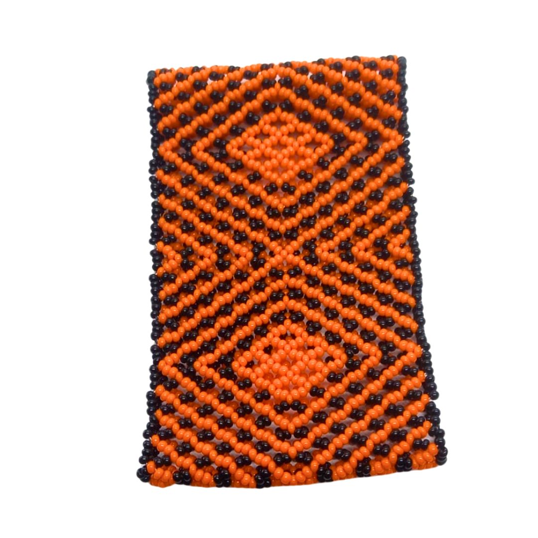 Pulseira de Miçangas Arte Indígena Elástica |Waura| 1213