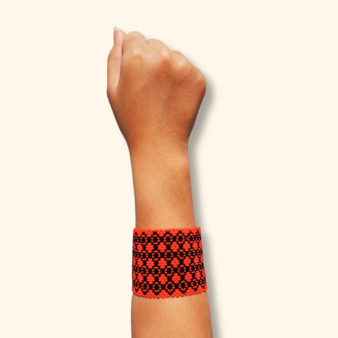 Pulseira de Miçangas Arte Indígena | Etina Waura | 927
