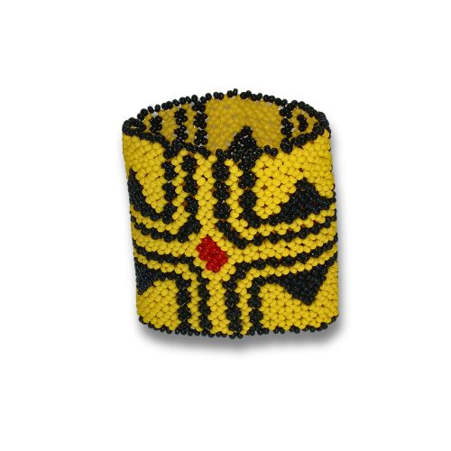 Pulseira de Miçangas Arte Indígena Elástica | Fulni-Ô | 1005