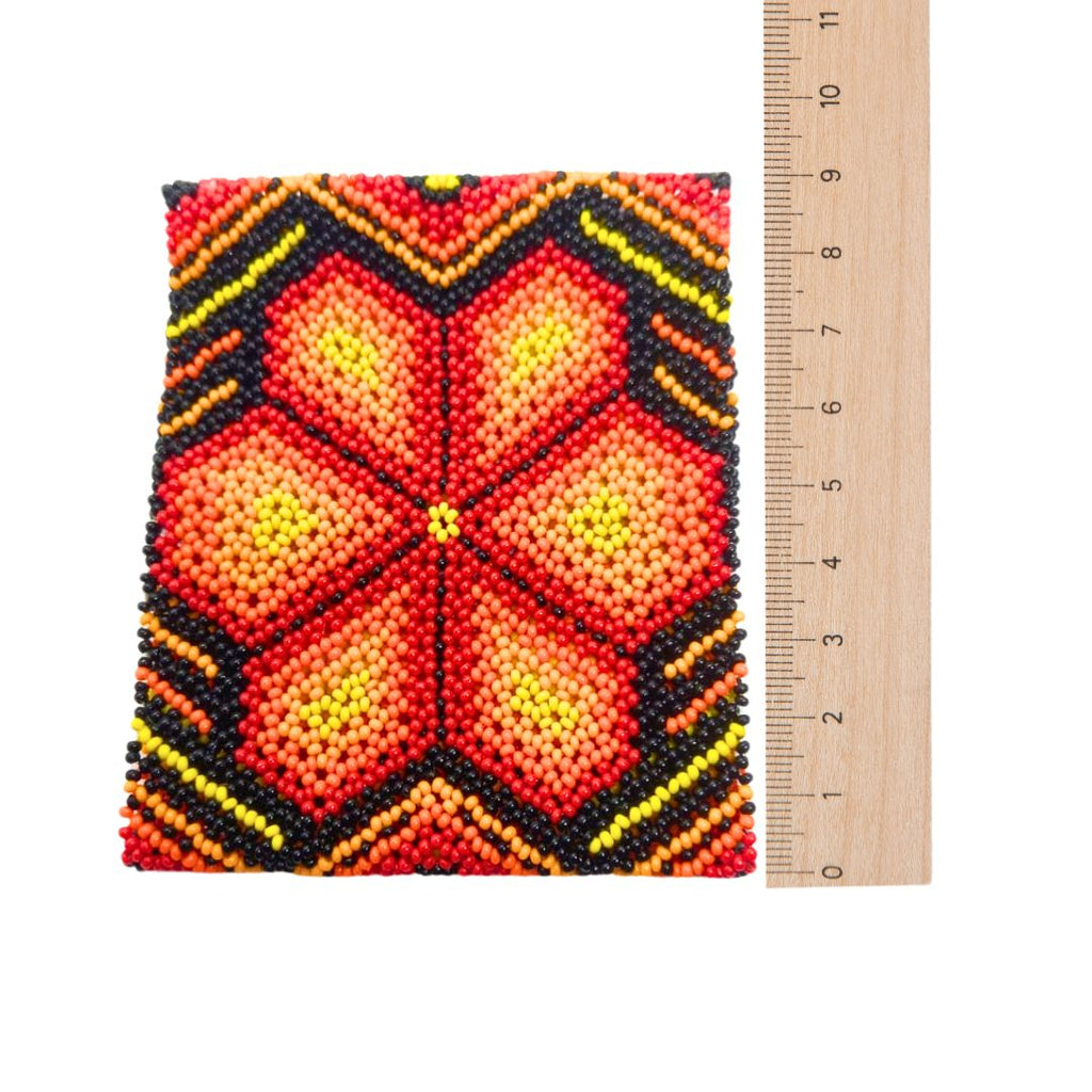 Pulseira de Miçangas Arte Indígena Elástica | Etnia Kaxinawa | 1187