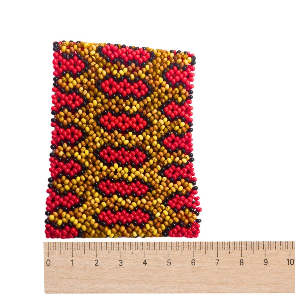 Pulseira de Miçangas Arte Indígena Elástica | Waura | 957