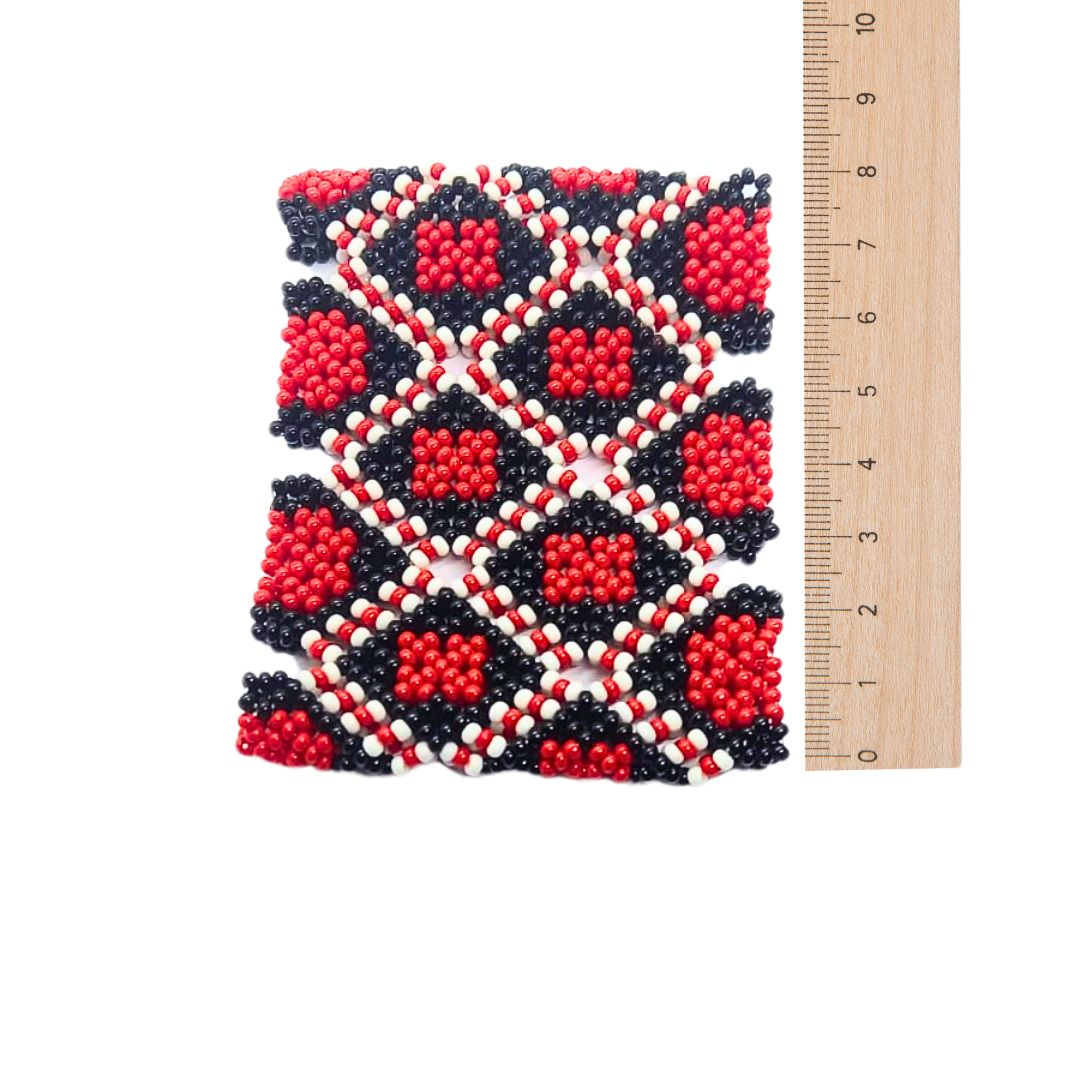 Pulseira de Miçangas Arte Indígena Elástica | Waura | 975