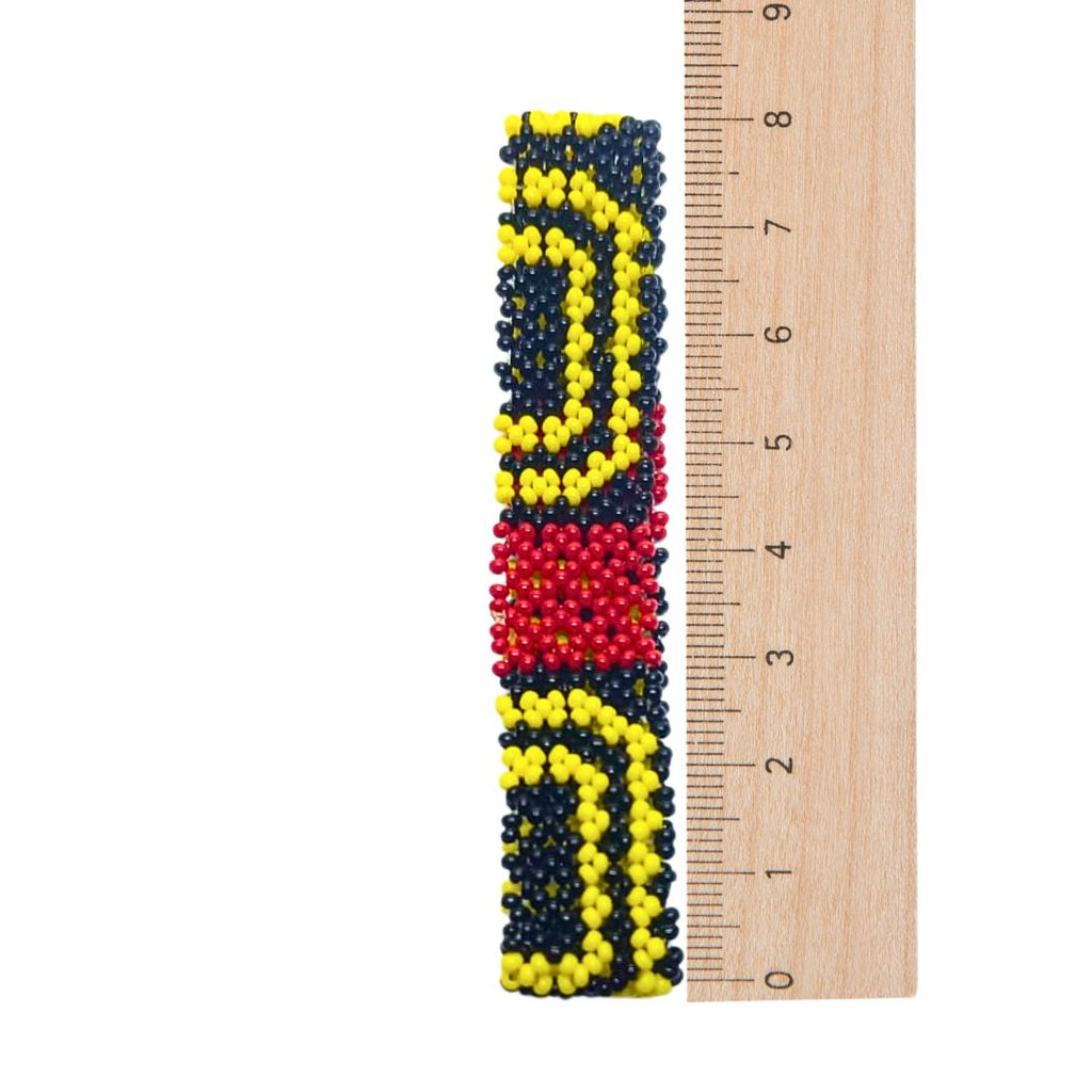 Pulseira de Miçangas Arte Indígena Fina | Waura | 1105